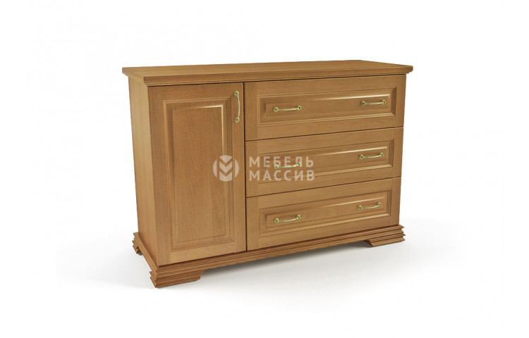 Комод Атлант 3 ящ. с дверкой